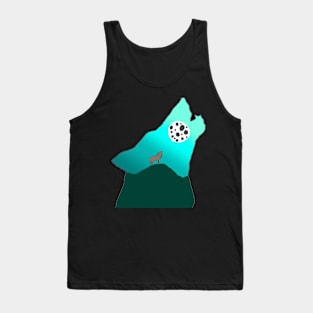 Moon wolf Tank Top